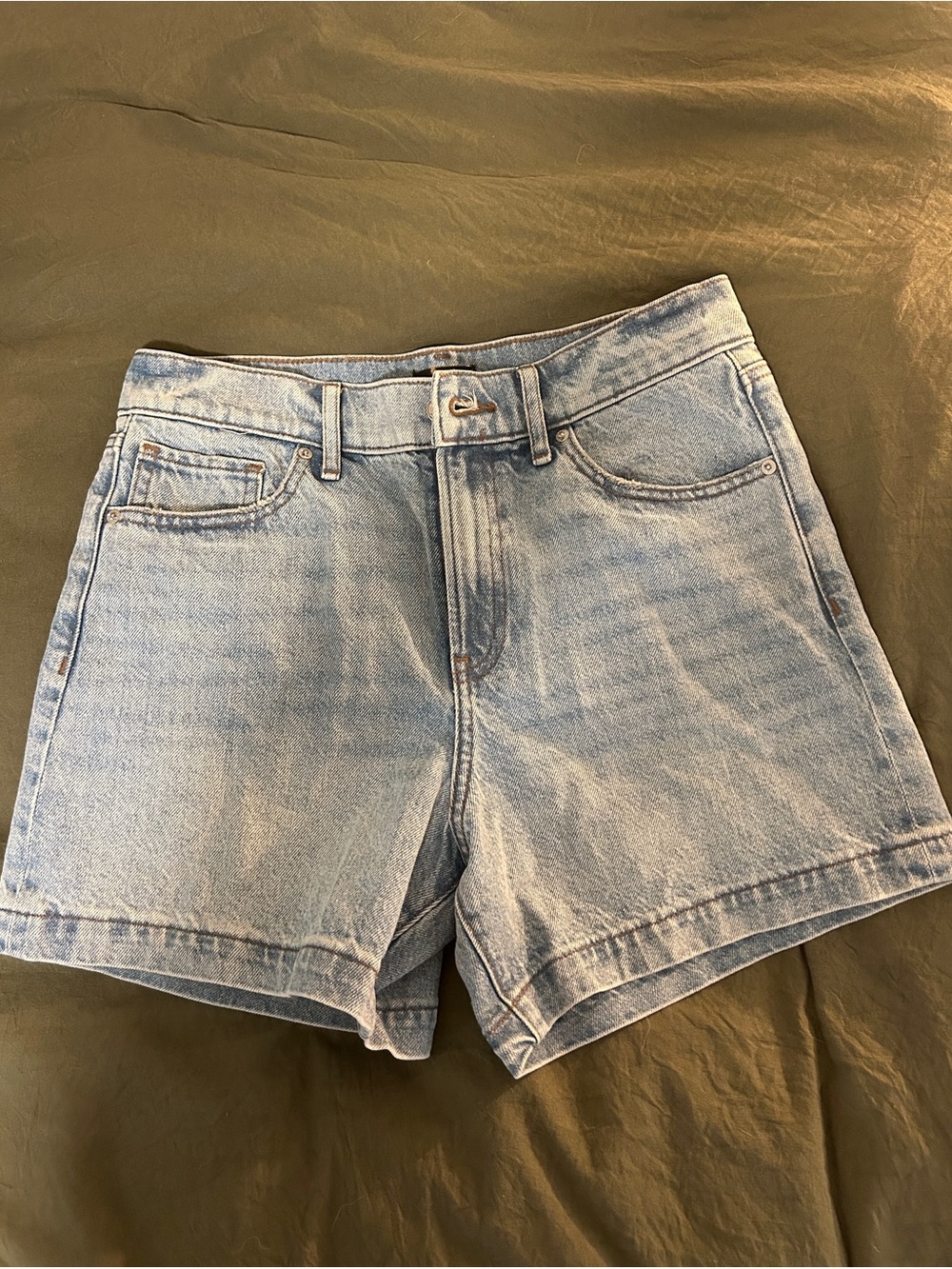 Express High Rise Dad Shorts